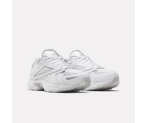 Sneaker REEBOK CLASSIC "REEBOK ROAD PRIME", Damen, Gr. 41, weiß, mist grau, chrome, Synthetik, Textil, Schuhe Sneaker (42866144-41) weiß, mist grau, chrome