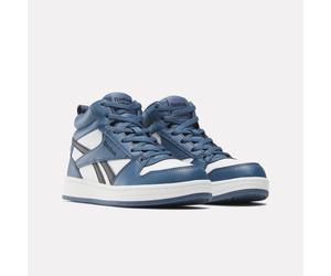 Sneaker REEBOK CLASSIC "REEBOK ROYAL PRIME MID 2.0", Mädchen, Gr. 30, weiß, shadow, washedschwarz, Synthetik, Schuhe Sneaker (11504202-30) weiß, shadow, washedschwarz