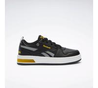Sneaker REEBOK CLASSIC "REEBOK ROYAL PRIME STEP N' FLASH", Mädchen, Gr. 31, gelb (schwarz, grau3, alwaysgelb), Synthetik, Schuhe Sneaker (31077017-31) schwarz, grau3, alwaysgelb