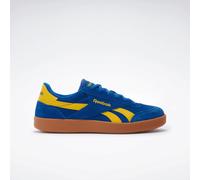 Sneaker REEBOK CLASSIC "REEBOK SMASH EDGE", Damen, Gr. 38,5, blau (optimumblau, goldenhaze, gum), Leder, Synthetik, Schuhe Sneaker (36730908-38,5) optimumblau, goldenhaze, gum