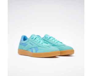 Sneaker REEBOK CLASSIC "REEBOK SMASH EDGE", Damen, Gr. 45, ai aqua, recovery blau, gum, Leder, Synthetik, Schuhe Sneaker (67593217-45) ai aqua, recovery blau, gum