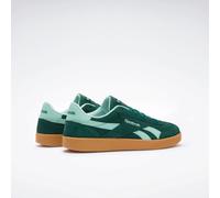 Sneaker REEBOK CLASSIC "REEBOK SMASH EDGE", Damen, Gr. 47, grün (collegiate grün, glitch aqua, gum), Leder, Synthetik, Schuhe Sneaker (40876705-47) collegiate grün, glitch aqua, gum