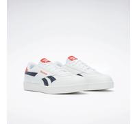 Sneaker REEBOK CLASSIC "REEBOK SMASH EDGE", Kinder, Gr. 39, weiß (ftwrweiß, vectornavy, vectorrot), Synthetik, Schuhe Sneaker (92141214-39) ftwrweiß, vectornavy, vectorrot