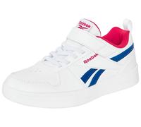 Sneaker REEBOK CLASSIC "ROYAL PRIME ELASTIC LACE & TOP STRAP", Damen, Gr. 34, weiß, vectorrot, vectorblau, Synthetik, Schuhe Sneaker (95134134-34) weiß, vectorrot, vectorblau