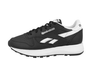 Sneaker REEBOK "Reebok Classic Leather SP Sneaker low Damen Schuhe", Damen, Gr. 38,5, schwarz, Leder, Schuhe Sneaker, Applikationen (73185335-38,5) schwarz