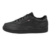 Sneaker REEBOK "Reebok Club C 85 Sneaker low Herren Schuhe", Herren, Gr. 38,5, schwarz, Glattleder, Schuhe Sneaker, Perforationen (41327908-38,5) schwarz