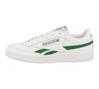 Sneaker REEBOK "Reebok Club C Revenge Sneaker low Unisex Erwachsene Schuhe", Herren, Gr. 44, Textil, grün (weiß, gruen), Schuhe Sneaker, Ziernähte (60238455-44) weiß, gruen