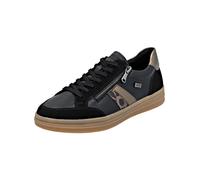 Remonte Damen Low-Top Sneaker D0700, Frauen Halbschuhe,lose Einlage,wasserabweisend,remonteTEX,Freizeit,sportlich,straßenschuhe,schwarz Kombi (03),38 EU