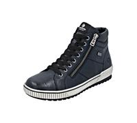 Sneaker REMONTE "Remonte Sneaker Leder", Damen, Gr. 37, blau (pazifik), Leder, Schuhe Sneaker (43304432-37) pazifik