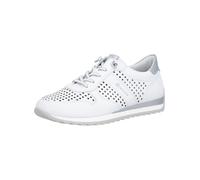 Remonte Sneaker D3H04 Leder Weiß/Silber Damen Größe 41