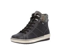 Sneaker REMONTE "Remonte Sneaker Leder/Textil", Damen, Gr. 40, schwarz (schwarz, weiß), Leder, Textil, Schuhe Sneaker (99098418-40) schwarz, weiß