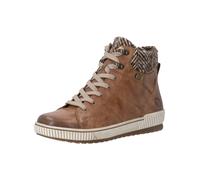 Sneaker REMONTE "Remonte Sneaker Leder/Textil", Damen, Gr. 42, braun, Leder, Textil, Schuhe Sneaker (53684109-42) braun