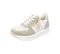 Remonte Damen D1327 Sneaker Low, Weiss 80, 38 EU