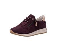 Sneaker REMONTE "Remonte Sneaker Veloursleder", Damen, Gr. 41, violett, Veloursleder, Schuhe Sneaker (13466726-41) violett