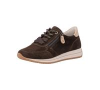 Remonte Damenschuhe Sportliche Schnürer cigarre/marble marble - Gr. - 44