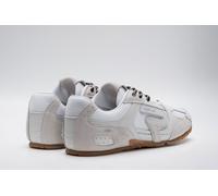 Sneaker REPLAY, Damen, Gr. 38, sanftes weiß, grau, Leder, Textil, unifarben mit Farbeinsatz, Schuhe Sneaker, Schnürschuh, Halbschuh, Freizeitsneaker mit leichter Laufsohle (21013515-38) sanftes weiß, 