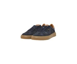 Sneaker REPLAY "Replay FODEN", Herren, Gr. 43, navy, Leder, Schuhe Sneaker (62129655-43) navy