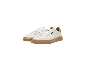 Sneaker REPLAY "Replay FODEN", Herren, Gr. 43, sanftes weiß, Leder, Schuhe Sneaker (59904459-43) sanftes weiß