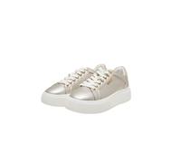 Sneaker REPLAY "Replay NOTTING W SOFT", Damen, Gr. 38, platinum, Leder, unifarben, Schuhe Sneaker (39695038-38) platinum