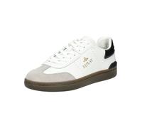 Sneaker REPLAY "Replay Sneaker Leder", Herren, Gr. 44, grau (weiß, grau), Leder, Schuhe Sneaker (95986502-44)