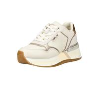 Sneaker REPLAY "Replay Sneaker Leder/Textil", Damen, Gr. 37, beige (beige, gold), Leder, Textil, Schuhe Sneaker (41155027-37)