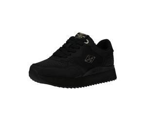 Sneaker REPLAY "Replay Sneaker Lederimitat", Damen, Gr. 39, schwarz, schwarz, Lederimitat, Schuhe Sneaker (98828721-39) schwarz, schwarz