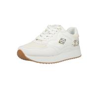 Sneaker REPLAY "Replay Sneaker Lederimitat", Damen, Gr. 40, weiß, Lederimitat, Schuhe Sneaker (44218126-40) weiß