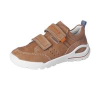 Sneaker RICOSTA "June", Damen, Gr. 29, braun, Nubukleder, Veloursleder, Schuhe Sneaker, Halbschuh mit Klett, Größenschablone zum Download, WMS: weit (63436320-29) braun
