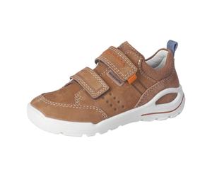 Sneaker RICOSTA "June", Mädchen, Gr. 30, braun, Nubukleder, Veloursleder, Schuhe Sneaker, Halbschuh mit Klett, Größenschablone zum Download, WMS: weit (63436320-30) braun