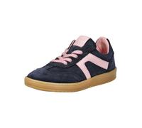 Sneaker RICOSTA "Ricosta Sneaker Leder", Damen, Gr. 37, bunt (blau, pink), Leder, Schuhe Sneaker (89553245-37) blau, pink