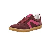 Sneaker RICOSTA "Ricosta Sneaker Veloursleder", Damen, Gr. 35, rot (bordeaux), Veloursleder, casual, Schuhe (83576243-35) bordeaux