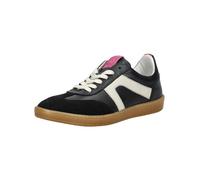 Sneaker RICOSTA "Ricosta Sneaker Veloursleder/Textil", Damen, Gr. 38, schwarz, Textil, Veloursleder, Schuhe Sneaker (17006253-38) schwarz