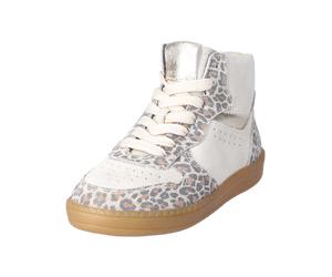 Sneaker RICOSTA "Ricosta Sneaker Veloursleder/Textil", Mädchen, Gr. 31, beige, Textil, Veloursleder, Schuhe Sneaker (46639515-31) beige