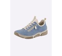 Rieker Damen 45973 Slipper Blau 37