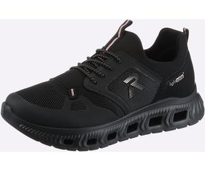 Sneaker RIEKER, Damen, Gr. 37, schwarz, Lederimitat, Textil, Schuhe Sneaker (54840521-37) schwarz