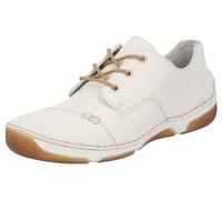 Rieker Damen 55920 Schnürschuhe Weiss 41