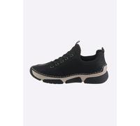 Rieker Damen Slip-On Sneaker 45913, Frauen Halbschuhe, Schwarz,41 EU