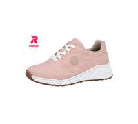 Sneaker RIEKER, Damen, Gr. 42, rosa (hortensie), Lederimitat, Schuhe Sneaker (30442727-42) hortensie