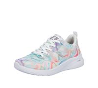 Sneaker RIEKER, Damen, Gr. 43, bleu multicolor, Textil, mehrfarbig, Schuhe Sneaker, Schnürschuh, Halbschuh, Freizeitschuh in veganer Verarbeitung (11579710-43) bleu multicolor