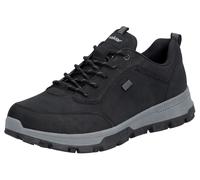 Sneaker RIEKER Gr. 44, schwarz Herren Schuhe Damen Outdoor-Schuhe Outdoorschuh, Halbschuh, Schnürschuh mit TEX-Membran (71718568-44)