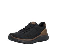 Rieker Low Sneaker - Gr. 42 - Schwarz - Synthetik