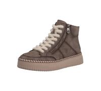 Sneaker RIEKER "Rieker Sneaker Lederimitat", Damen, Gr. 41, braun, Lederimitat, Schuhe Sneaker (56705731-41) braun