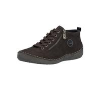 Sneaker RIEKER "Rieker Sneaker Lederimitat", Damen, Gr. 41, nougat, Lederimitat, Schuhe Sneaker (18284537-41) nougat