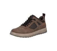 Sneaker RIEKER "Rieker Sneaker Lederimitat", Herren, Gr. 42, braun, schwarz, Lederimitat, Schuhe Sneaker (46918615-42) braun, schwarz