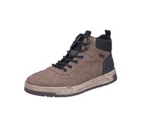 Sneaker RIEKER "Rieker Sneaker Lederimitat", Herren, Gr. 45, braun (hellbraun), Lederimitat, Schuhe Sneaker (38602717-45) hellbraun