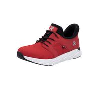 Rieker Damen Sneaker M9050 Textil Rot Low Größe 36