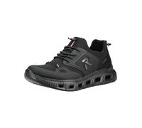 Sneaker RIEKER, Damen, Gr. 37, schwarz, Lederimitat, Textil, Schuhe Sneaker (54840521-37) schwarz