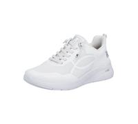 Rieker Damen Low-Top Sneaker M8551, Frauen Halbschuhe, lose Einlage,Turnschuhe,Laufschuhe,straßenschuhe,Strassenschuhe,Weiss (80),38 EU / 5 UK