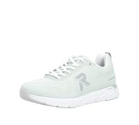 Sneaker RIEKER SPORT, Damen, Gr. 36, zartmint, Textil, Schuhe Sneaker, Freizeitschuh, Halbschuh, Schnürschuh mit herausnehmbarer Einlage (48408400-36) zartmint
