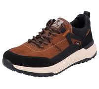 Rieker U0100-00 Herren Sneaker Low Leder/Synthetik Schwarz
